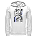 Men's Winx Club Bloom and Flora Manga Panels Pull Over Hoodie