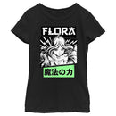 Girl's Winx Club Flora Magical Power T-Shirt