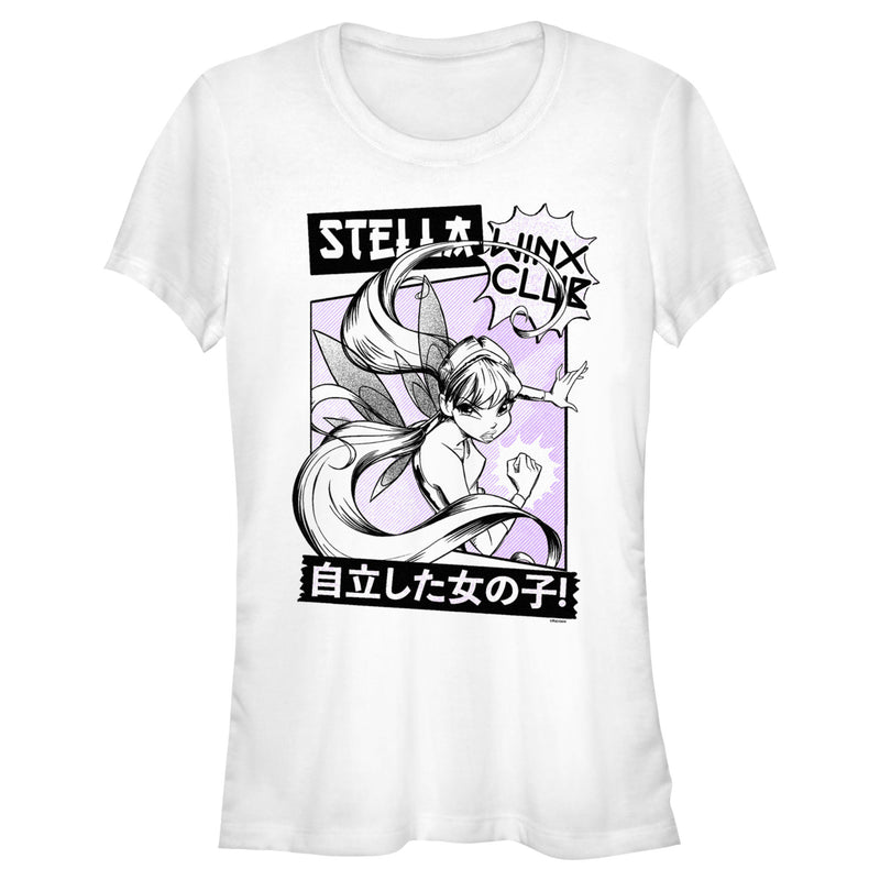 Junior's Winx Club Stella Independent Girl T-Shirt