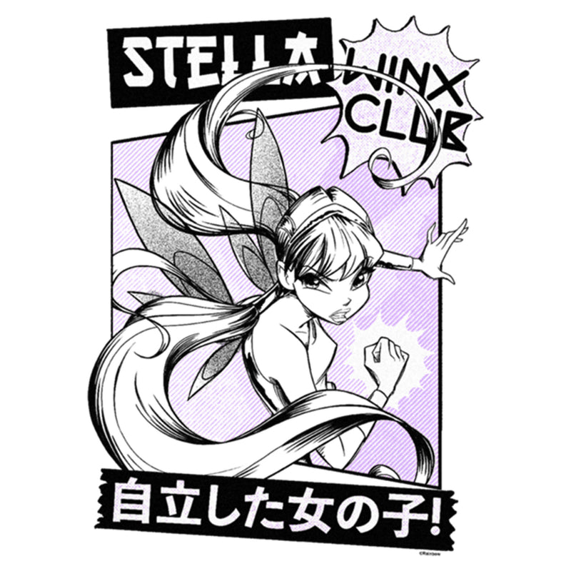 Junior's Winx Club Stella Independent Girl T-Shirt