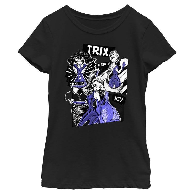 Girl's Winx Club The Trix Group T-Shirt