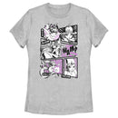 Women's Winx Club Manga Panels Group T-Shirt