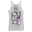 Women's Winx Club Manga Panels Group Racerback Tank Top