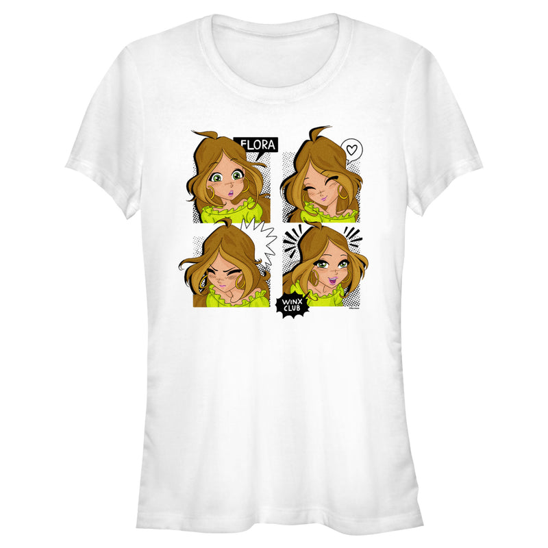 Junior's Winx Club Flora’s Emotions T-Shirt