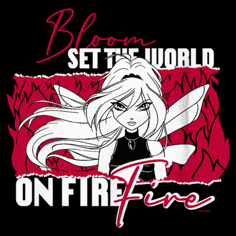 Boy's Winx Club Bloom World on Fire T-Shirt