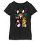 Girl's Winx Club Group Comic Panels Portraits T-Shirt