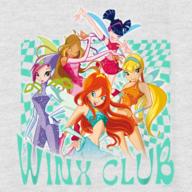 Women's Winx Club Fairies Group Portrait Racerback Tank Top