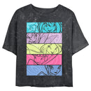 Junior's Winx Club Colorful Panel Characters T-Shirt