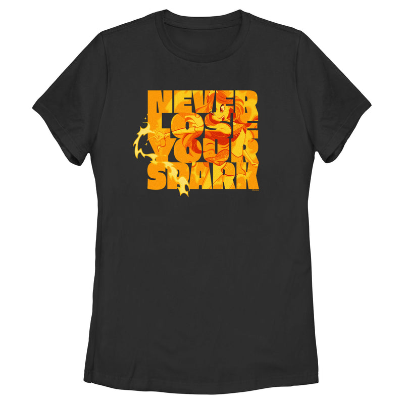 Women's Winx Club Never Lose Your Spark T-Shirt