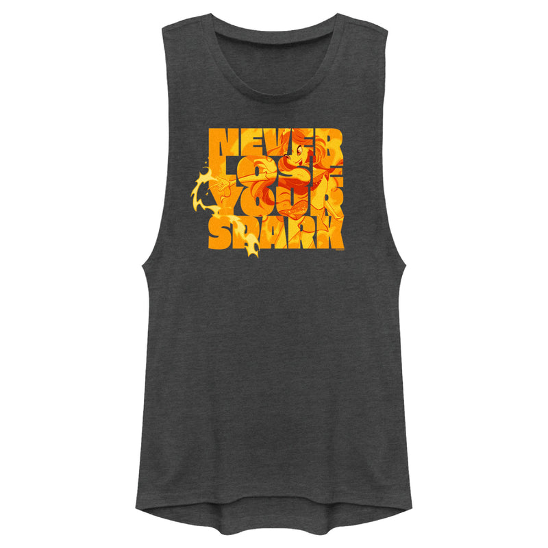 Junior's Winx Club Never Lose Your Spark Festival Muscle Tee