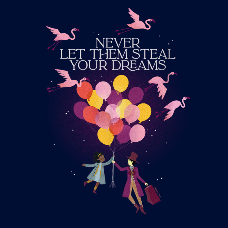 Boy's Wonka Willy and Noodle Never Let Them Steal Your Dreams T-Shirt