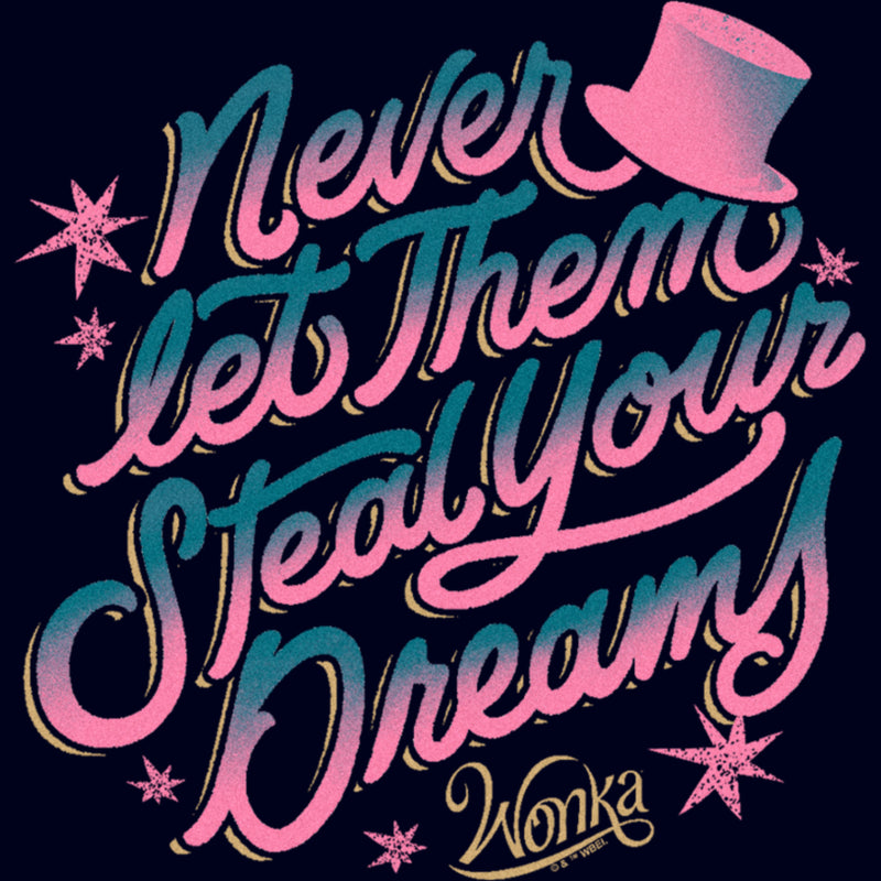 Men's Wonka Never Let Them Steal Your Dreams T-Shirt