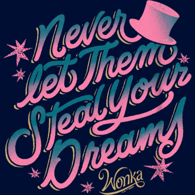 Boy's Wonka Never Let Them Steal Your Dreams T-Shirt