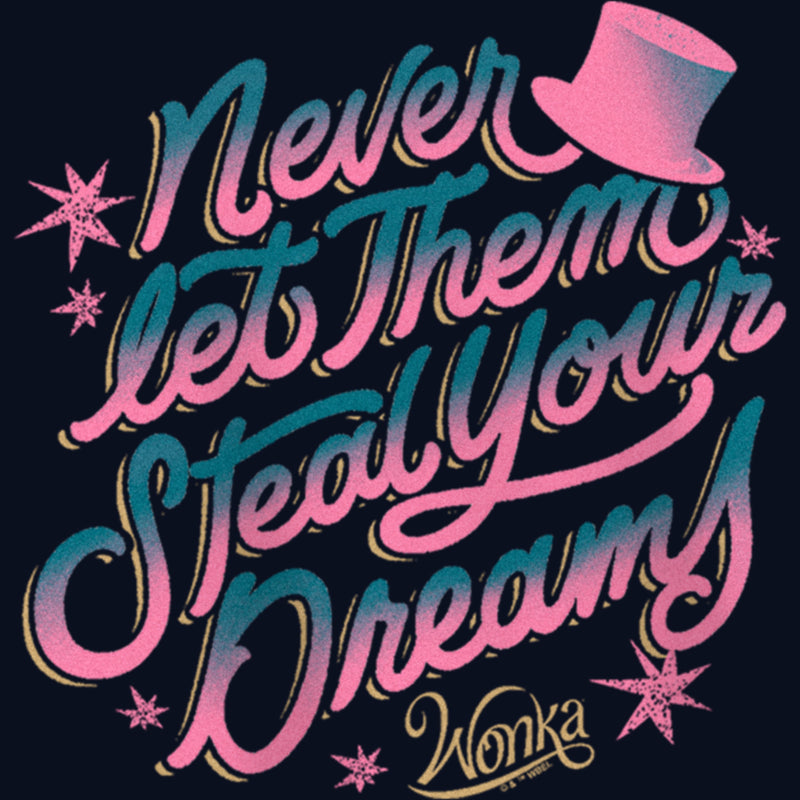 Girl's Wonka Never Let Them Steal Your Dreams T-Shirt