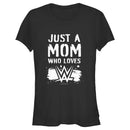 Junior's WWE Just a Mom Who Loves WWE T-Shirt