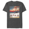 Men's Yellowstone Dutton Ranch Montana Poster T-Shirt