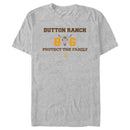 Men's Yellowstone Brown Dutton Ranch 86 Protect the Family T-Shirt