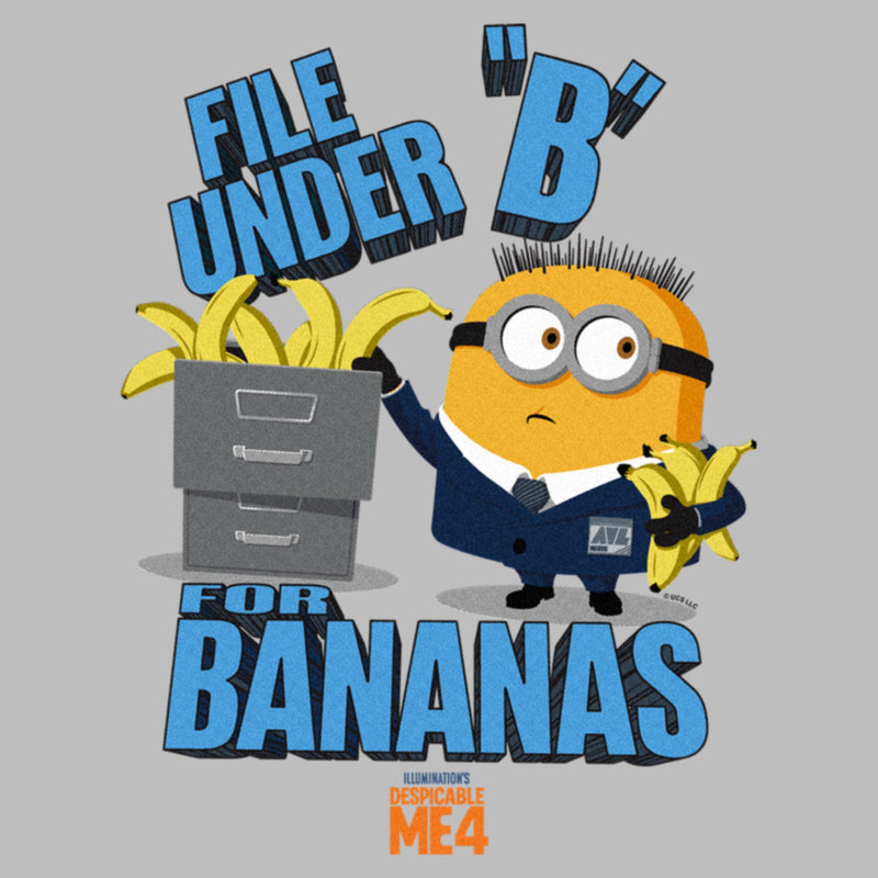 Women's Despicable Me 4 Jorge File Under "B" for Bananas T-Shirt