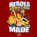 Women's Despicable Me 4 Mega Minions Heroes Aren't Born They're Made T-Shirt