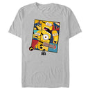 Men's Despicable Me 4 Mega Minions Squares T-Shirt