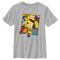 Boy's Despicable Me 4 Mega Minions Squares T-Shirt