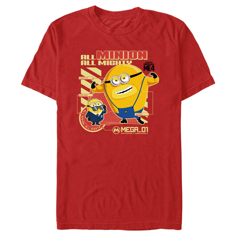 Men's Despicable Me 4 Mega Minion Dave T-Shirt