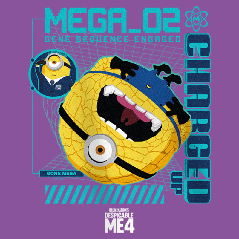 Girl's Despicable Me 4 Mega Minion Jerry T-Shirt