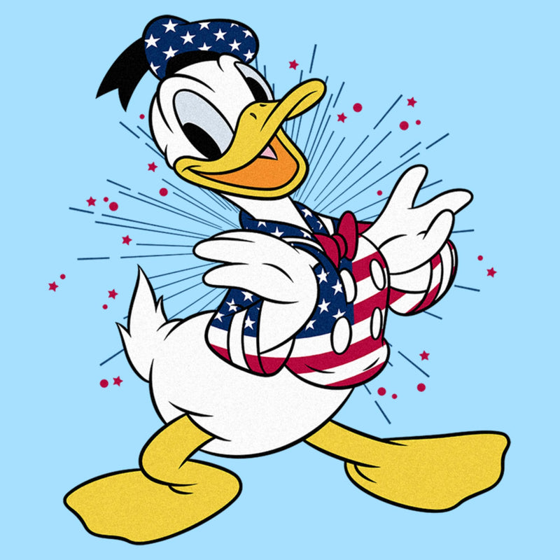 Men's Mickey & Friends Patriotic Donald Duck T-Shirt