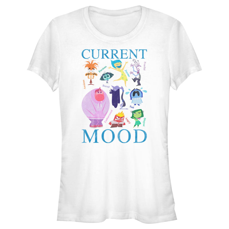 Junior's Inside Out 2 Current Mood T-Shirt