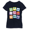 Girl's Inside Out 2 Emotions Portraits T-Shirt