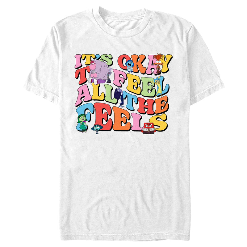 Men's Inside Out 2 It’s Okay To Feel All the Feels T-Shirt