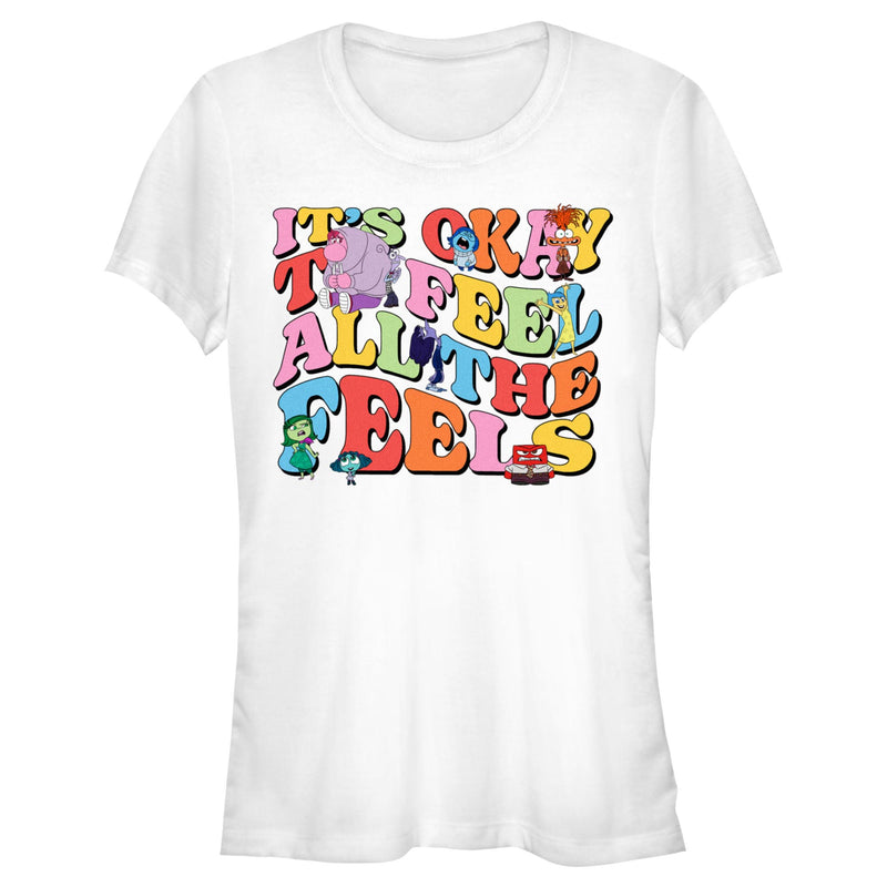 Junior's Inside Out 2 It’s Okay To Feel All the Feels T-Shirt