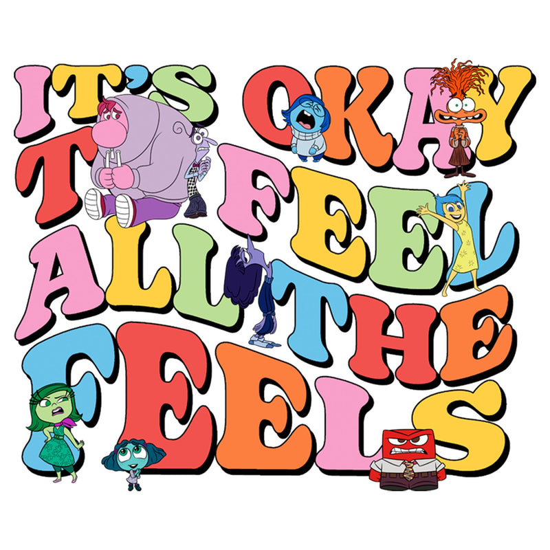 Junior's Inside Out 2 It’s Okay To Feel All the Feels T-Shirt