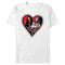 Men's Descendants: The Rise of Red Bridget and Daughter Photo Heart T-Shirt