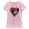 Girl's Descendants: The Rise of Red Bridget and Daughter Photo Heart T-Shirt