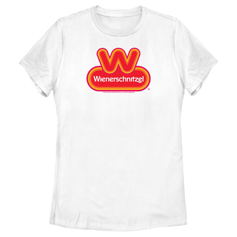 Women's Wienerschnitzel Official Logo T-Shirt