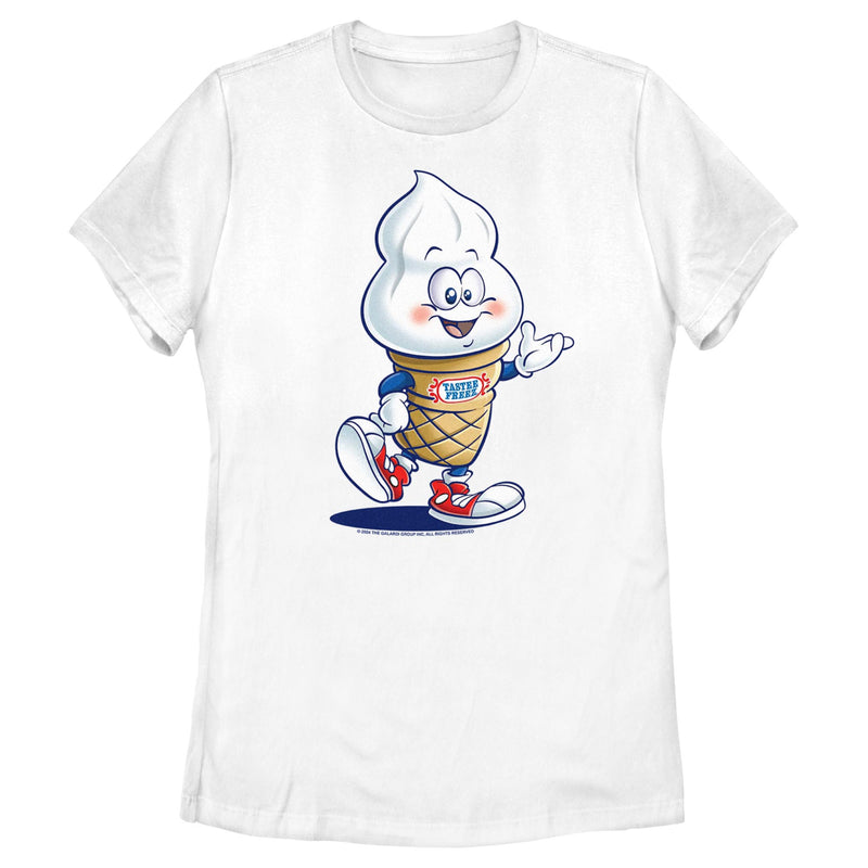 Women's Wienerschnitzel Ice Cream Cone Mascot T-Shirt