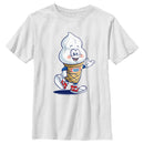 Boy's Wienerschnitzel Ice Cream Cone Mascot T-Shirt