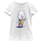 Girl's Wienerschnitzel Ice Cream Cone Mascot T-Shirt