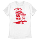 Women's Wienerschnitzel The Delicious One Pour Some Chili on Me T-Shirt