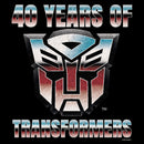 Boy's Transformers 40 Years of Autobots Logo T-Shirt