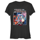 Junior's Transformers 40 Years Skids Panels T-Shirt