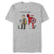 Men's Marvel: Deadpool & Wolverine Chatting with the Cap T-Shirt