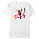 Men's Marvel: Deadpool & Wolverine Logo Slice T-Shirt