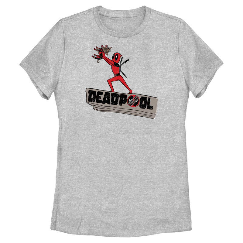 Women's Marvel: Deadpool & Wolverine Hail Dogpool T-Shirt