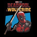 Men's Marvel: Deadpool & Wolverine Logo Pose T-Shirt