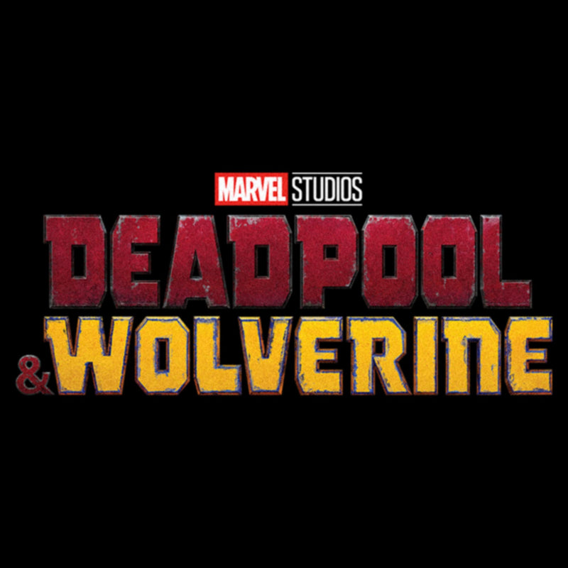 Junior's Marvel: Deadpool & Wolverine Movie Logo T-Shirt