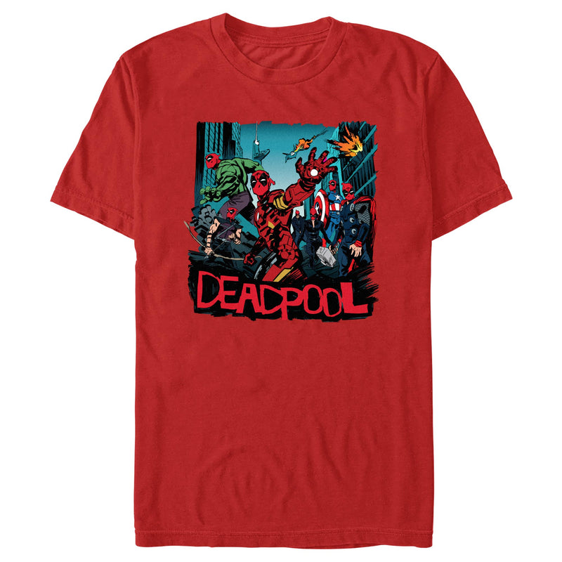 Men's Marvel: Deadpool & Wolverine Poster Child T-Shirt