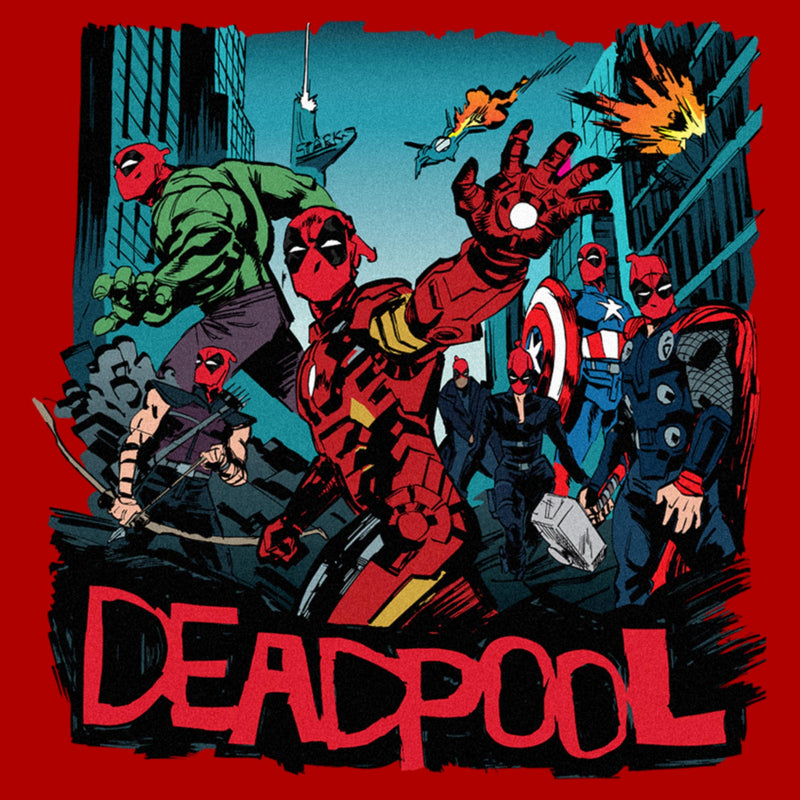 Men's Marvel: Deadpool & Wolverine Poster Child T-Shirt