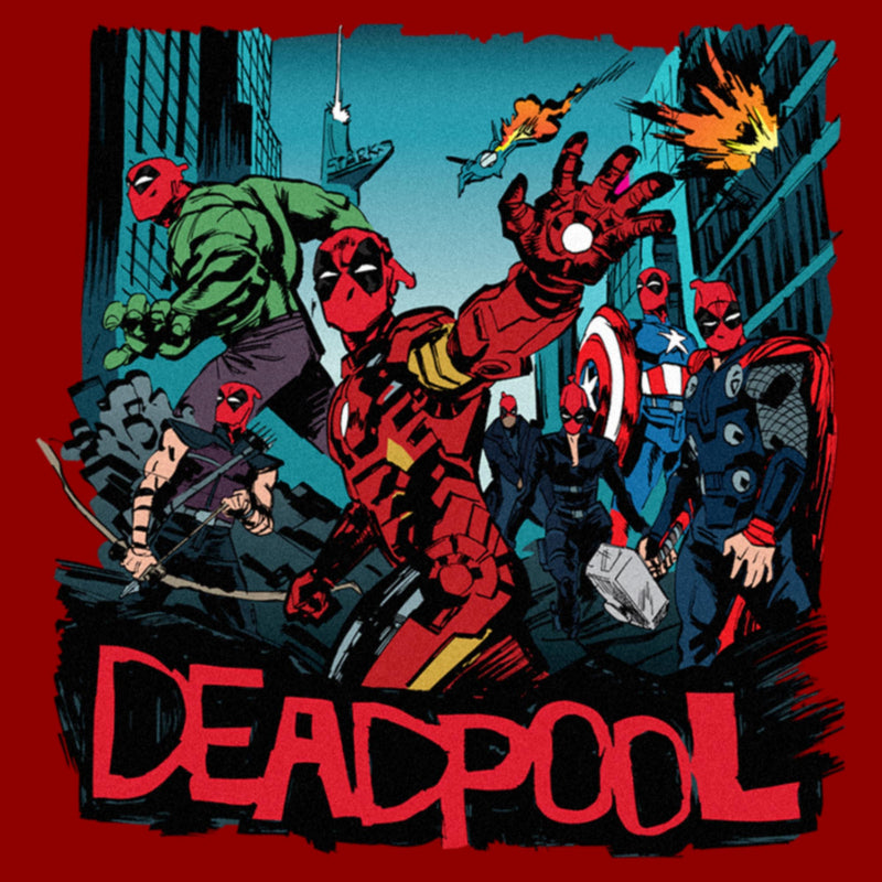 Women's Marvel: Deadpool & Wolverine Poster Child T-Shirt